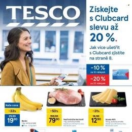 Tesco - Získejte S Clubcard Slevu Až 20% leták