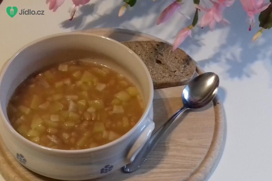 Bramborovo - fazolová polévka