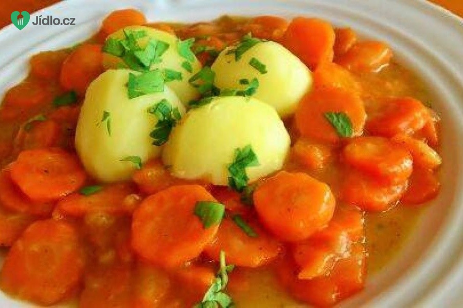 Dušená mrkev s bramborem
