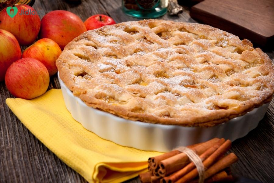 Láďa Hruška jablečný koláč recept
