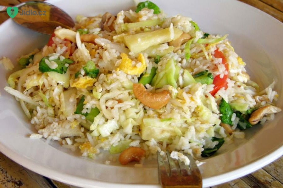 Pečená thajská kuřecí rýže