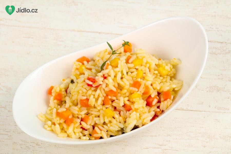 Teplý rýžový salát