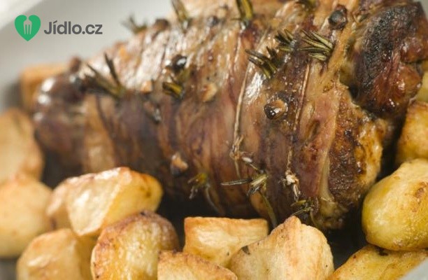 Řecké pečené jehněčí s novými brambory recept