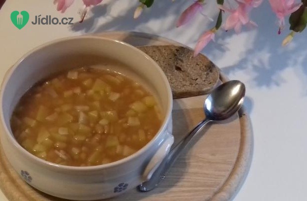 Bramborovo - fazolová polévka recept