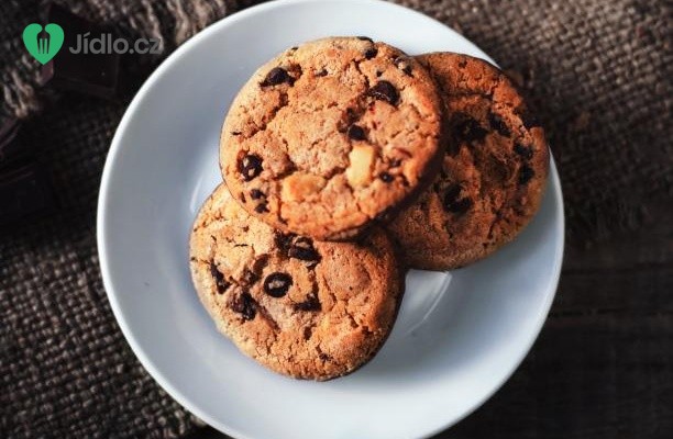 Cookies s kousky čokolády recept