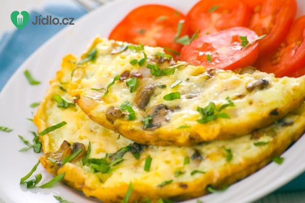 Houbová omeleta recept