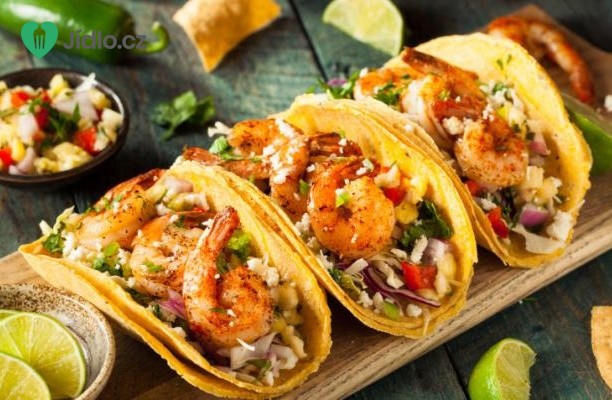 Krevety v pivním těstíčku v Tacos recept