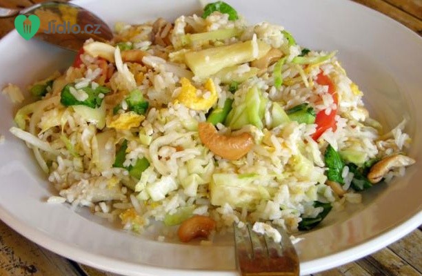 Pečená thajská kuřecí rýže recept