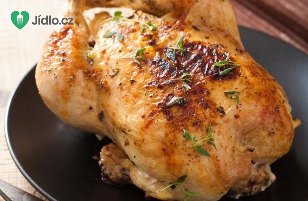 Pečené kuře se sváteční nádivkou recept
