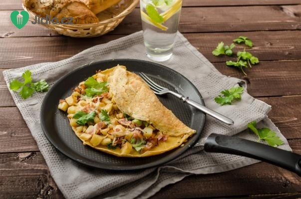 Selská omeleta recept