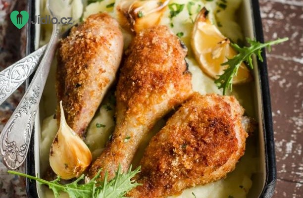 Smažené kuře s bramborovou kaší recept
