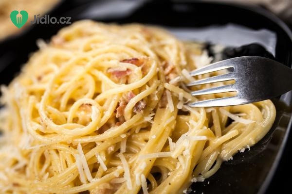 Špagety carbonara podle Pohlreicha recept