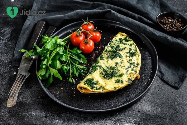 Špenátová omeleta z bílků recept