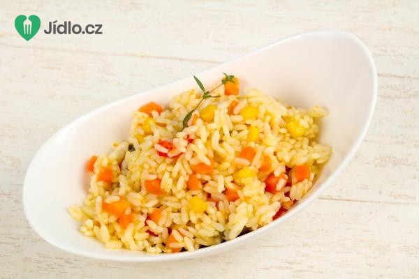 Teplý rýžový salát recept