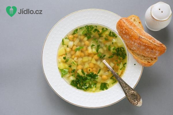Zeleninová polévka s cizrnou recept