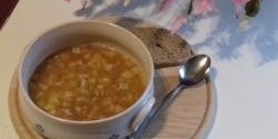 Bramborovo - fazolová polévka