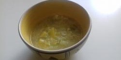 Pórková polévka s bramborami
