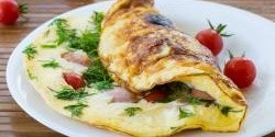 Rychlá zeleninová omeleta